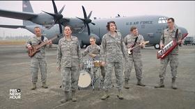 Video thumbnail: PBS NewsHour Military musicians sing ‘Carol of the Bells’