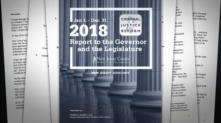 Video thumbnail: NJTV News Report: Jail population drops as a result of bail reform