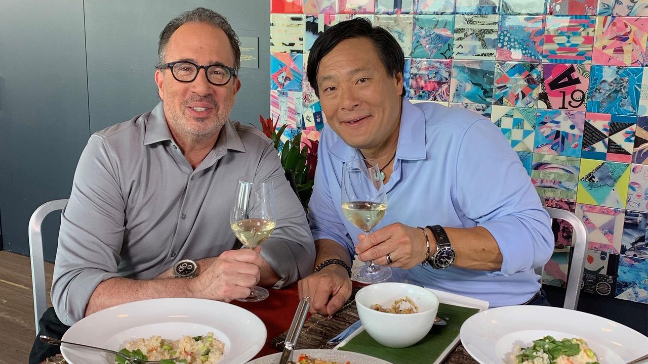 Ming Tsai with guest Michael Schlow