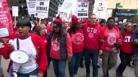Video thumbnail: Chicago Tonight CPS Teachers, Staff Take Their Case to the Streets, Rally
