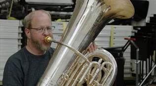 Principal Tuba Steven Campbell
