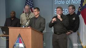 Video thumbnail: NC Emergency Management and Weather NC Gov. R. Cooper: Snow Briefing: 10:30 AM 12/10/18