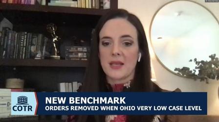 Video thumbnail: Columbus on the Record Gov. DeWine Unveils New Benchmark For Getting Back To Normal