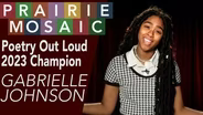 Gabrielle Johnson: 2023 ND Poetry Out Loud State Champion