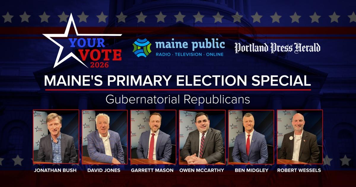 Your Vote | Maine Republican Primary Gubernatorial Interviews | Season ...