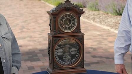Appraisal: Ithaca Double Dial Calendar Clock, ca. 1880