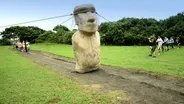 How Ancient Easter Island statues “walked”