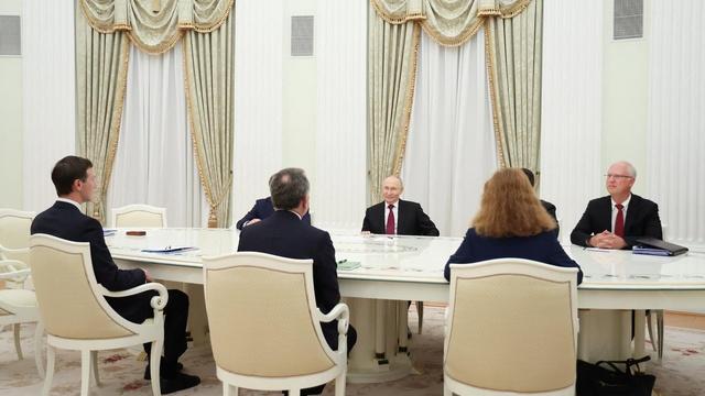 Witkoff, Kushner meet with Putin for talks to end war