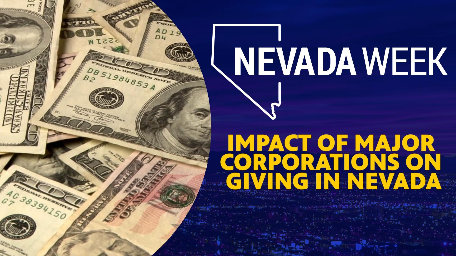 Impact of Major Corporations on Giving in Nevada