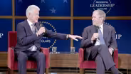 Former Presidents Bill Clinton & George W. Bush