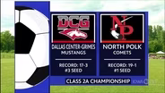 Class 2A — North Polk Comets vs. Dallas Center-Grimes Mustangs