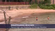 Record-High Lake Swallowing Up Chicago Shoreline