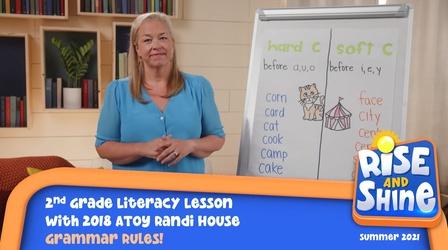 Video thumbnail: Rise and Shine Literacy Randi House Grammar Rules