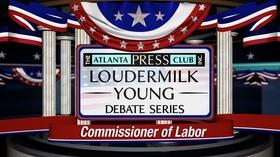 Video thumbnail: Atlanta Press Club COMMISSIONER OF LABOR DEBATE (2018)