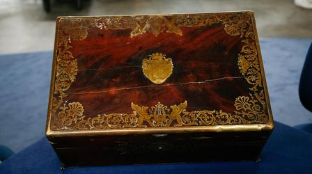 Video thumbnail: Antiques Roadshow Appraisal: 1827 French Boulle Inlay & Mahogany Strong