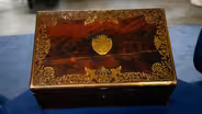 Appraisal: 1827 French Boulle Inlay & Mahogany Strong