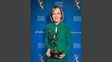 Video thumbnail: PBS NewsHour Judy Woodruff honored with Emmy Lifetime Achievement Award