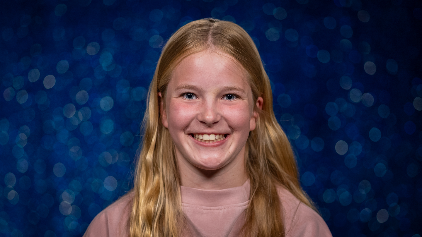 Hailey Annis, a finalist in the 2025 PBS Reno Spotlight Awards