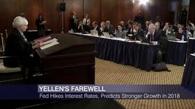 Video thumbnail: Chicago Tonight Outgoing Fed Chair Yellen Hikes Interest Rates One Last Time