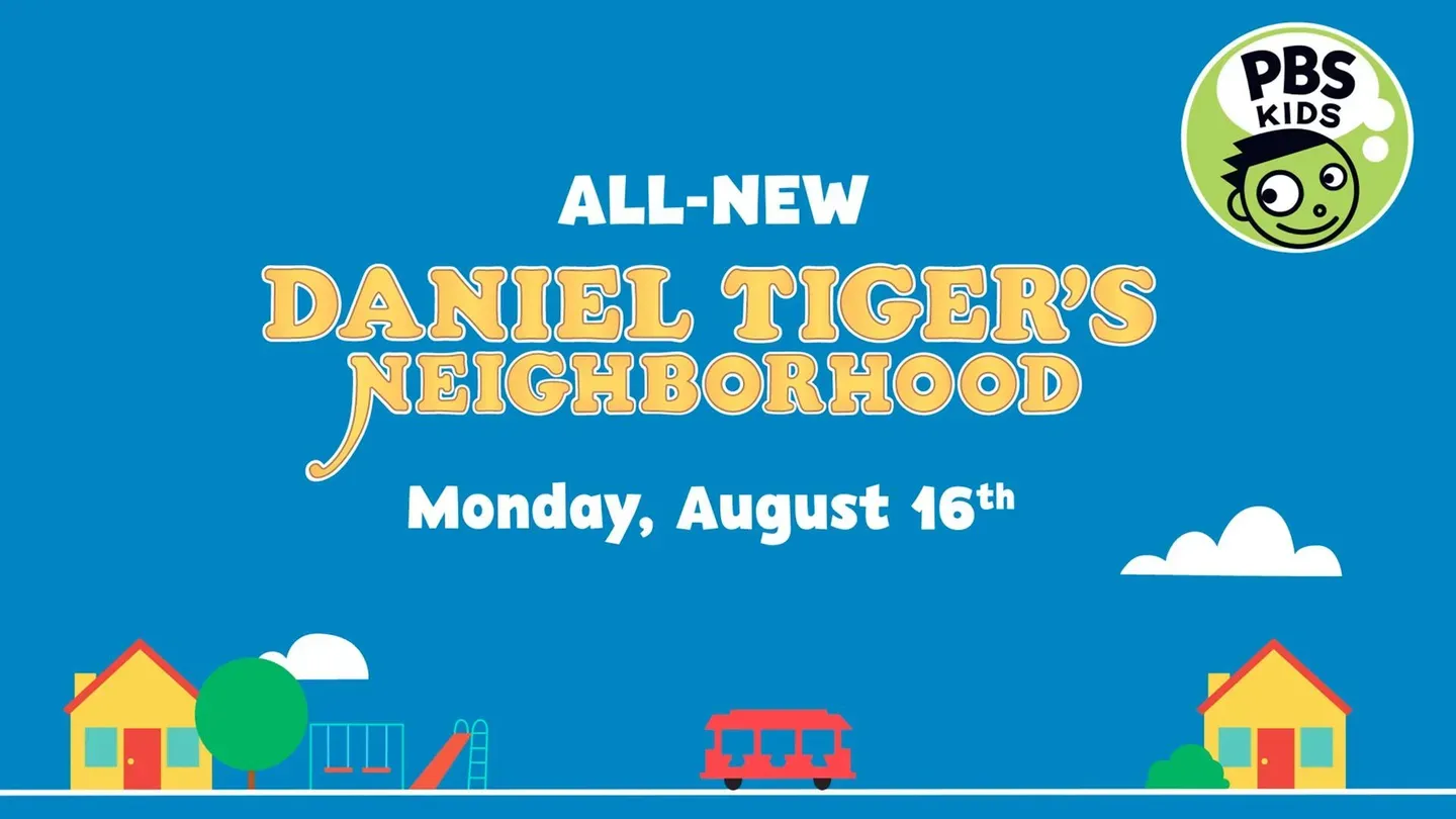 Catch ALL NEW Episodes of Daniel Tiger on AUGUST 16th!