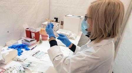Video thumbnail: PBS NewsHour What is driving the disparities in vaccine distribution?