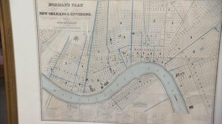 Video thumbnail: Antiques Roadshow Appraisal: 1845 New Orleans Folding Map