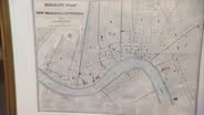 Appraisal: 1845 New Orleans Folding Map