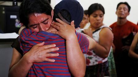 Video thumbnail: PBS NewsHour Immigrant families still separated face tough choices