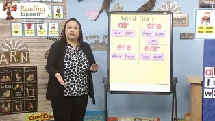 2-238: Word Sort with 'air' 'are' 'ere' and 'ear'