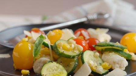 Video thumbnail: Un-Wine'd Gnudi with Sautéed Vegetables