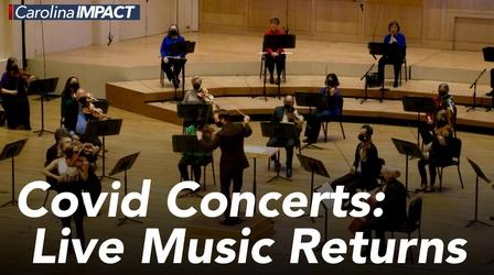 Video thumbnail: Carolina Impact Covid Concerts: Live Music Returns