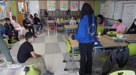 Video thumbnail: PBS NewsHour How one school is helping students catch up after pandemic