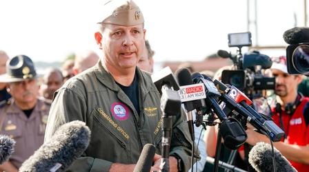Video thumbnail: PBS NewsHour News Wrap: Gunman kills 3 at Naval Air Station Pensacola