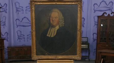 Video thumbnail: Antiques Roadshow Appraisal: 1749 Rev. Holyoke Portrait & Boston Chair