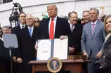 News Wrap: Trump signs USMCA in ceremony that excludes top D