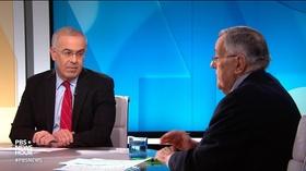 Video thumbnail: PBS NewsHour Shields and Brooks on impeachment fallout, Democratic debate