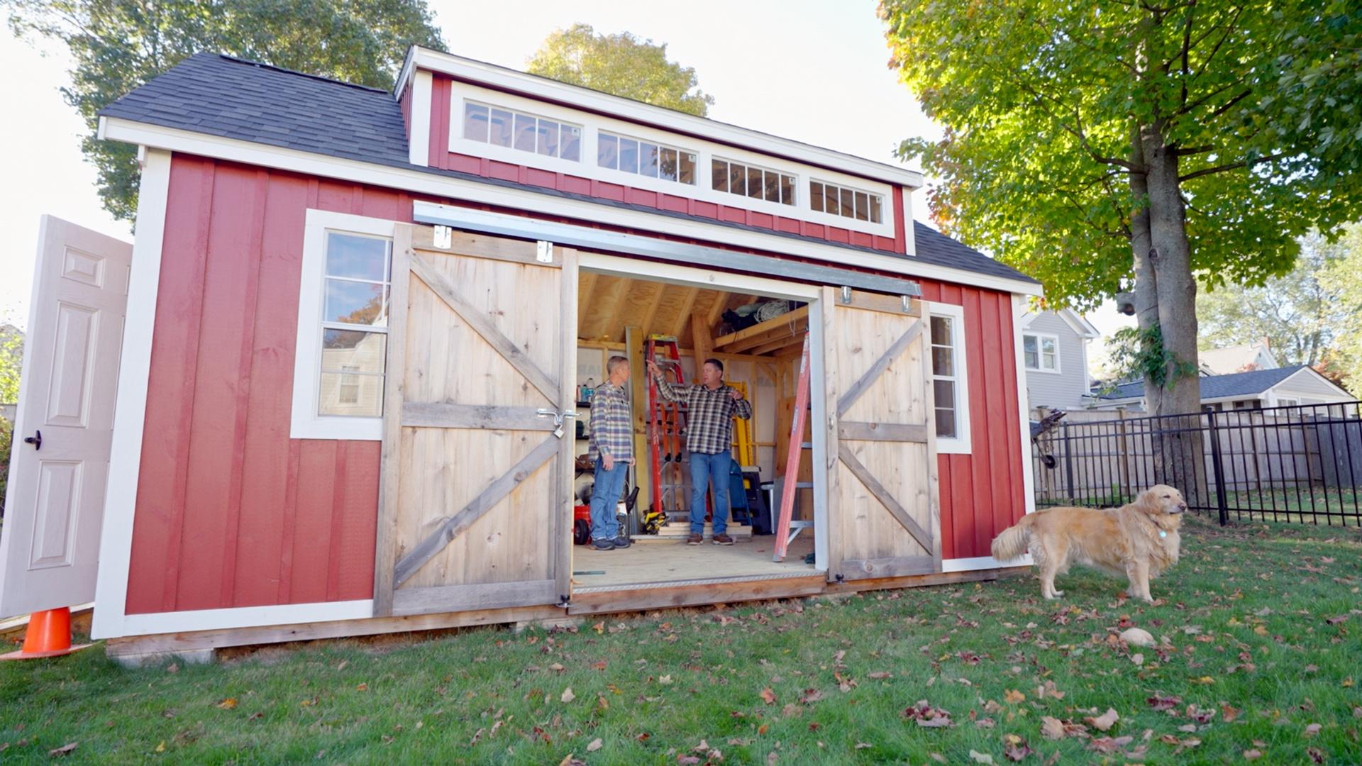 Running power to an outbuilding; basic tools for painting a room; compost versus disposal