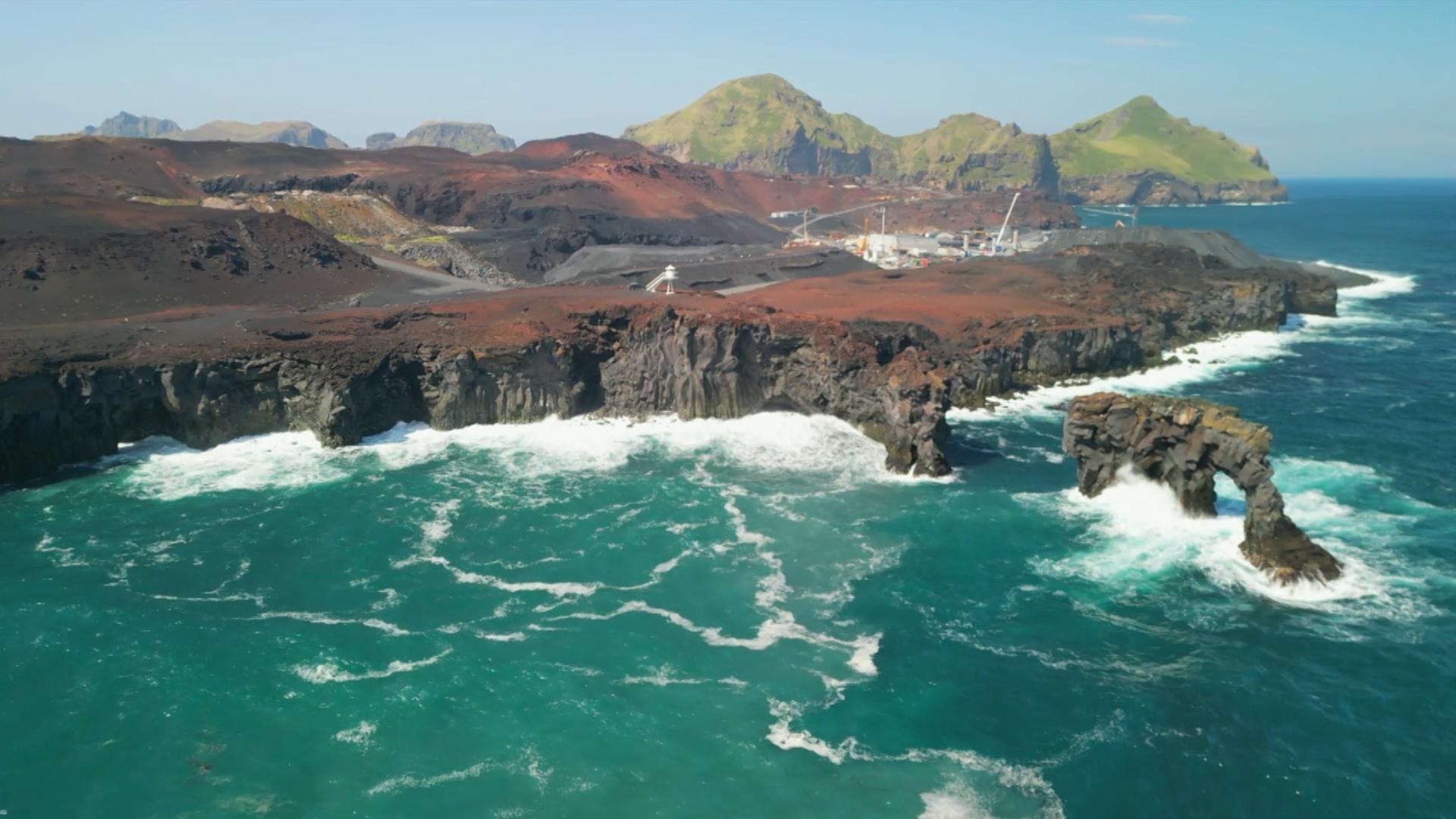 Travel to the Reykjavik Art Festival while taking in the break taking views of Iceland.