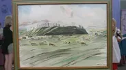 Appraisal: 1965 Johnny Mercer Watercolor Painting