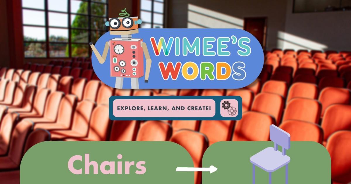 Wimee’s Words Chairs Season 2 Episode 1 PBS