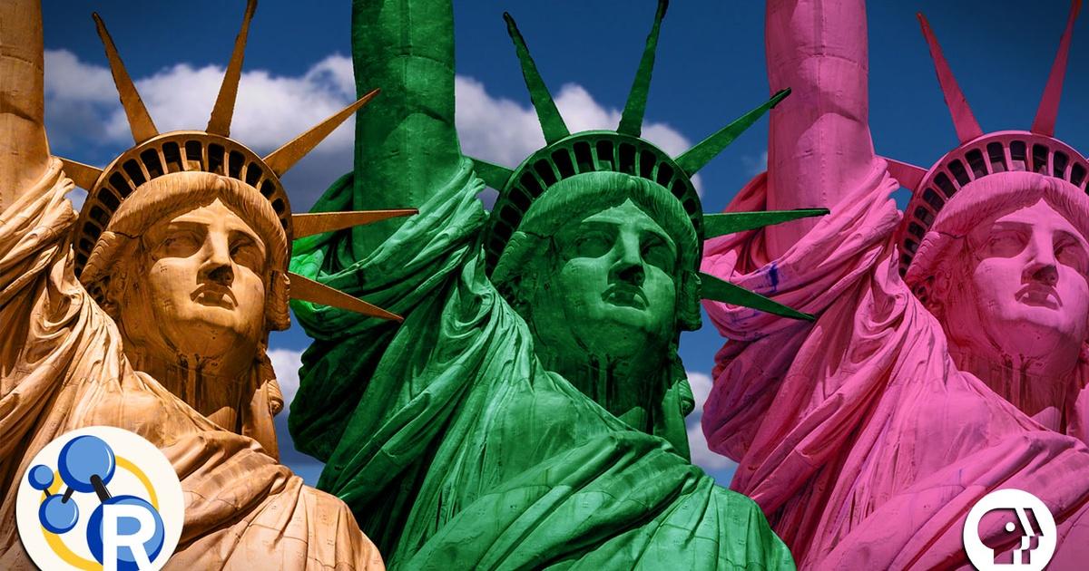Reactions Why Is The Statue Of Liberty Green Season 1 Pbs