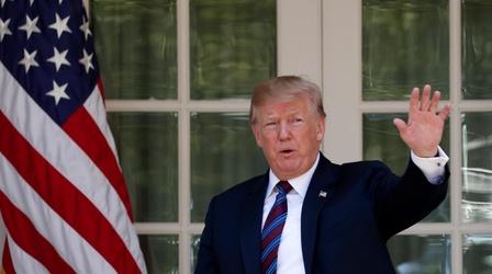 Video thumbnail: PBS NewsHour News Wrap: Trump interviews Supreme Court candidates