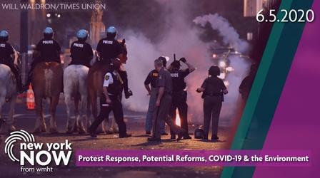 Video thumbnail: New York NOW Protest Response, Reforms, COVID-19 & the Environment