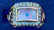 Appraisal: 19th C. Reproduction Lover's Eye Ring