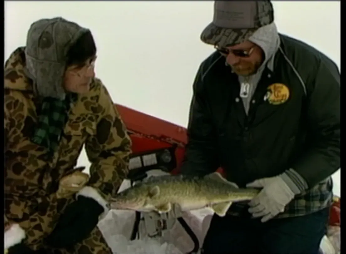 Hay bay Walleyes on Ice
