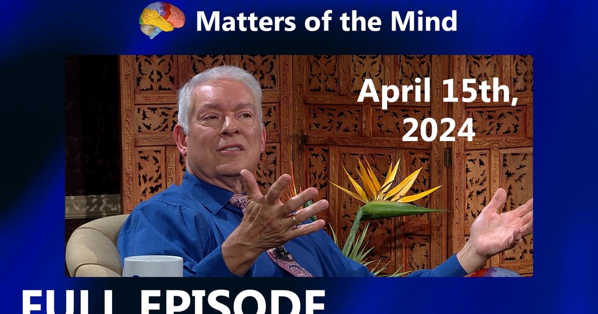 Matters of the Mind with Dr. Jay Fawver April 15, 2024 Season 2024
