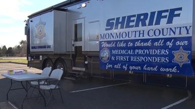 Frontline workers receive mobile testing in Monmouth County