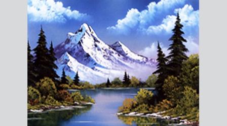 The Best of the Joy of Painting with Bob Ross : Mountain Oval