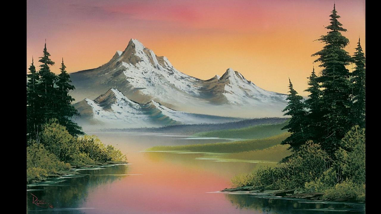 The Best of the Joy of Painting Country Creek airing Wed, Sep 16 10:30 am