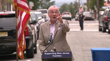 Murphy calls out anti-vaccine protesters at bill signing